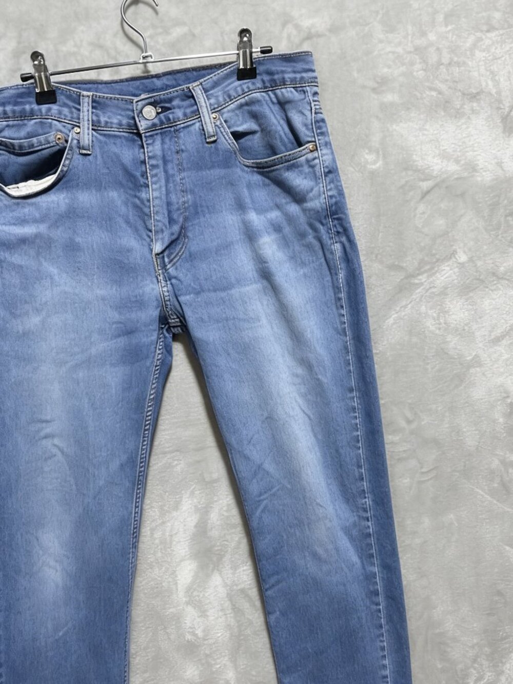 Levi’s 511 Slim Fit Jeans Mens 34x32 Blue Denim Medium Wash Mid Rise Skinny Leg